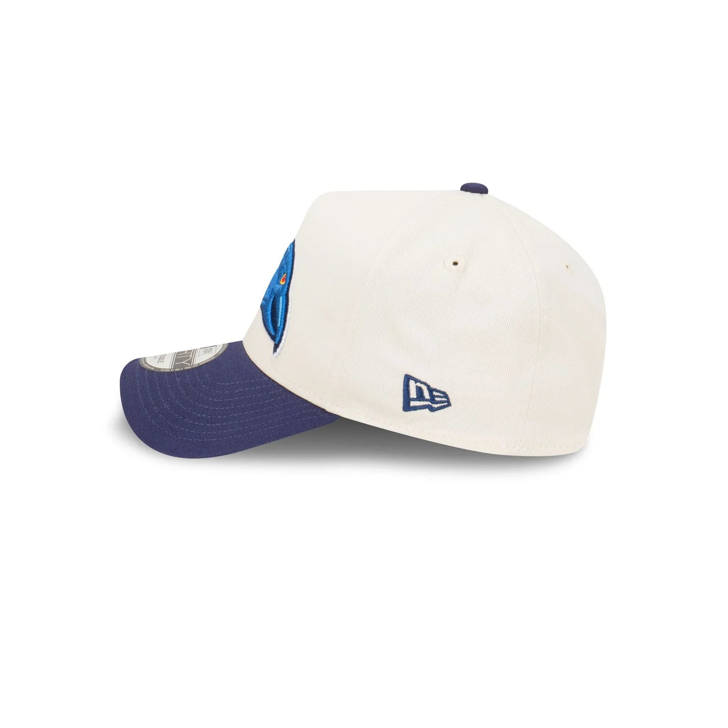 Adelaide Crows Hat - 2-Tone Chrome Navy 9Forty A-Frame AFL Snapback Cap - New Era